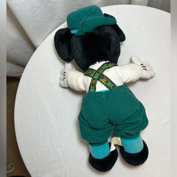 Vintage Disneyland Mickey Mouse Plush 15" - Alpine German in Lederhosen - Picture 4 of 4